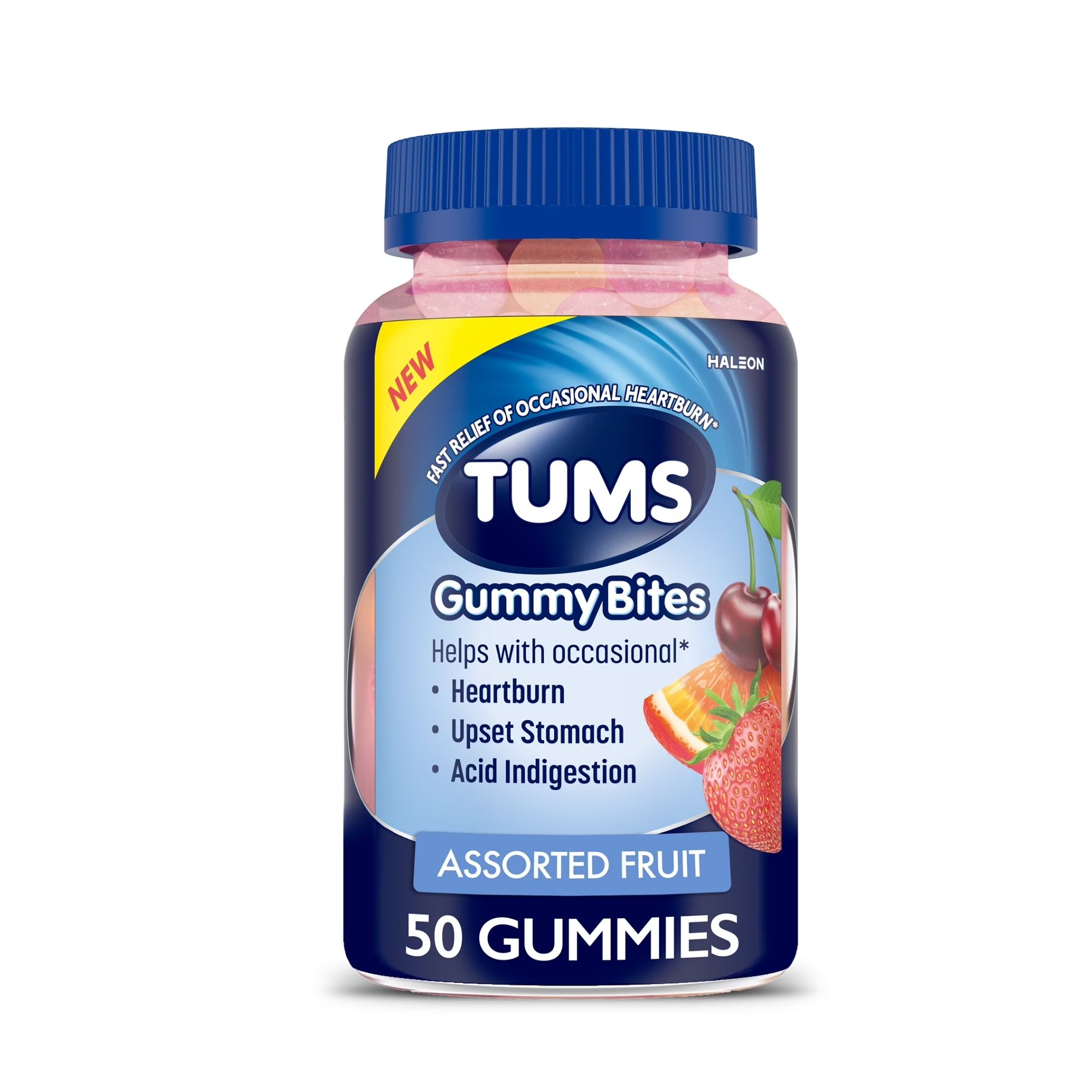 Tums Gummy Bites Assorted Fruit