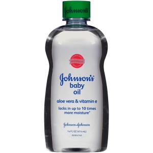 Johnson's Baby Oil, Aloe Vera And Vitamin E, 14 Fl Oz