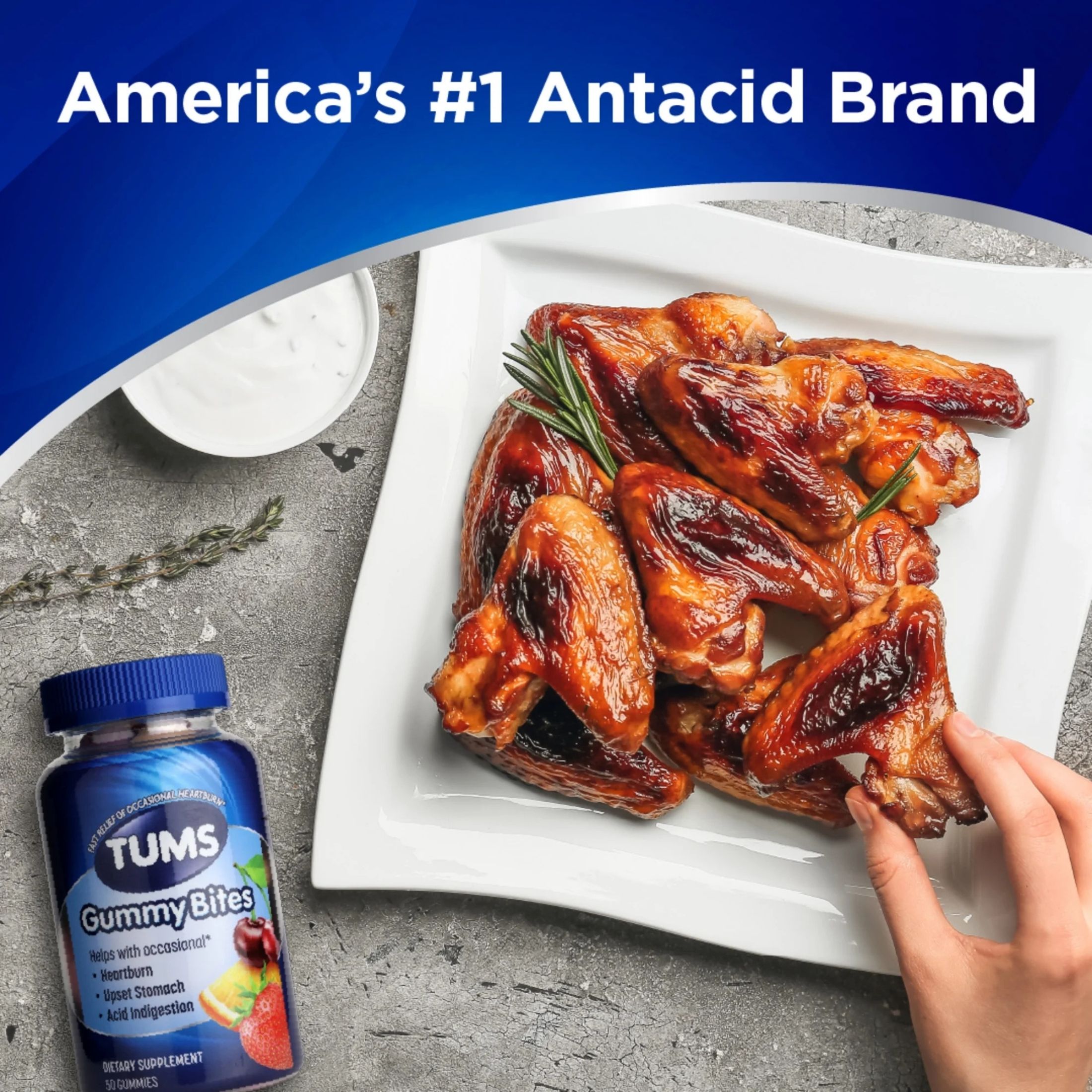 Tums Gummy Bites Assorted Fruit