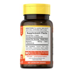 Sundance Vitamins Vitamin B-2