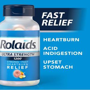 Rolaids Ultra Strength Antacid Chewable Tablets - Assorted Fruit