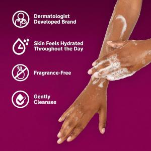 Lubriderm Body Wash, Advanced Therapy, Fragrance Free 16 Fl Oz