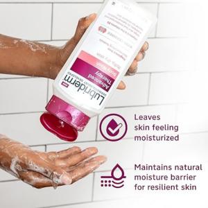 Lubriderm Body Wash, Advanced Therapy, Fragrance Free 16 Fl Oz