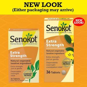 Senokot Extra Strength Natural Vegetable Laxative Tablets