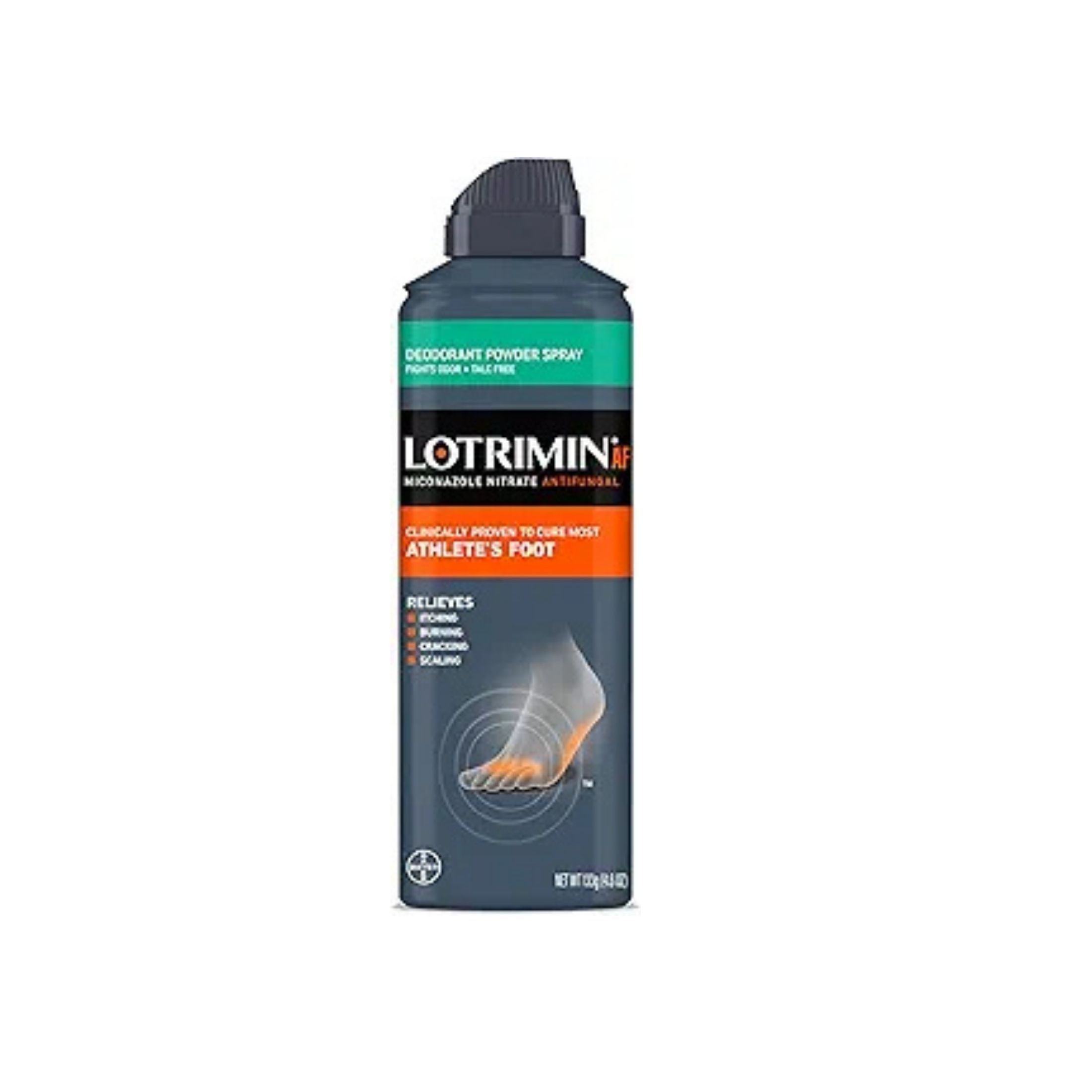 Lotrimin Powder Spray, Miconazole Nitrate Antifungal, Athlete's Foot