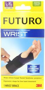 Futuro Wrist Brace, Energizing, Moderate Stabilizing Support, Right Hand, L-XL