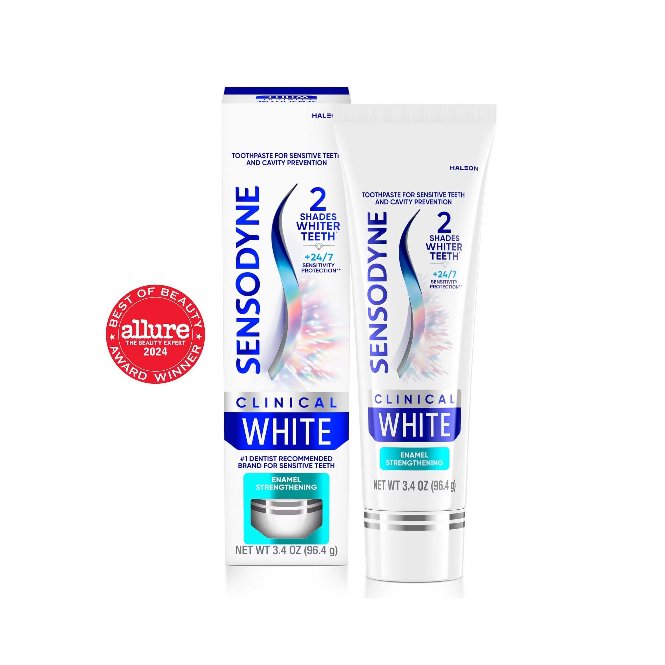 Sensodyne Clinical White Enamel Strengthening Toothpaste, 3.4 Oz