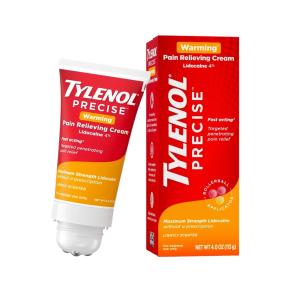 Tylenol Precise Warming Pain Relief Lidocaine Cream