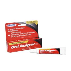 Iodent Oral Analgesic Gel 20% Benzoca-whole