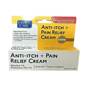 Family Care Anti-itch + Pain Relief Cream 0.5oz