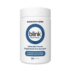 Blink NutriTears Supplement For Dry Eyes Softgels - 50ct