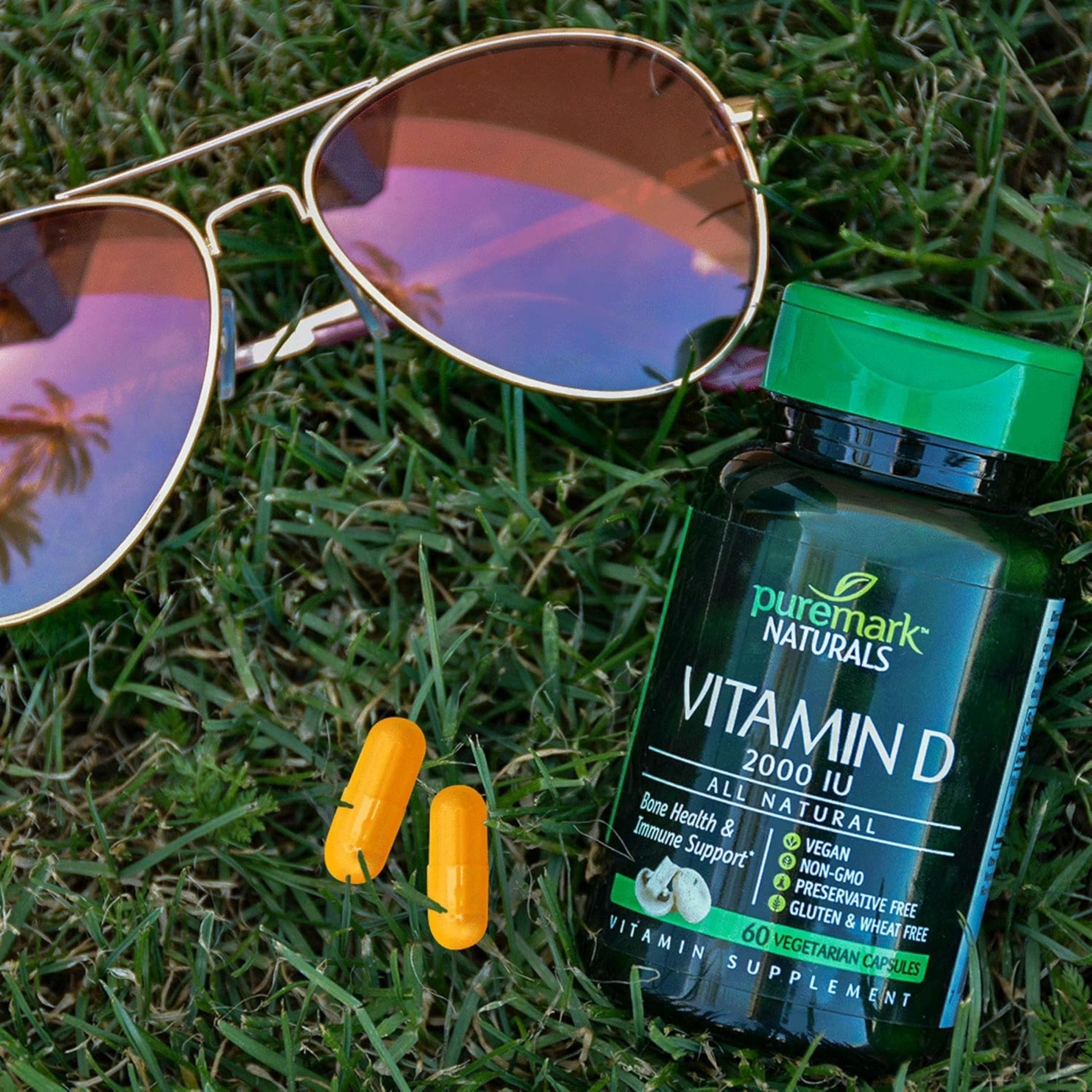 Puremark 21st Century Naturals Vitamin D 2000 Iu Vegetarian Capsules