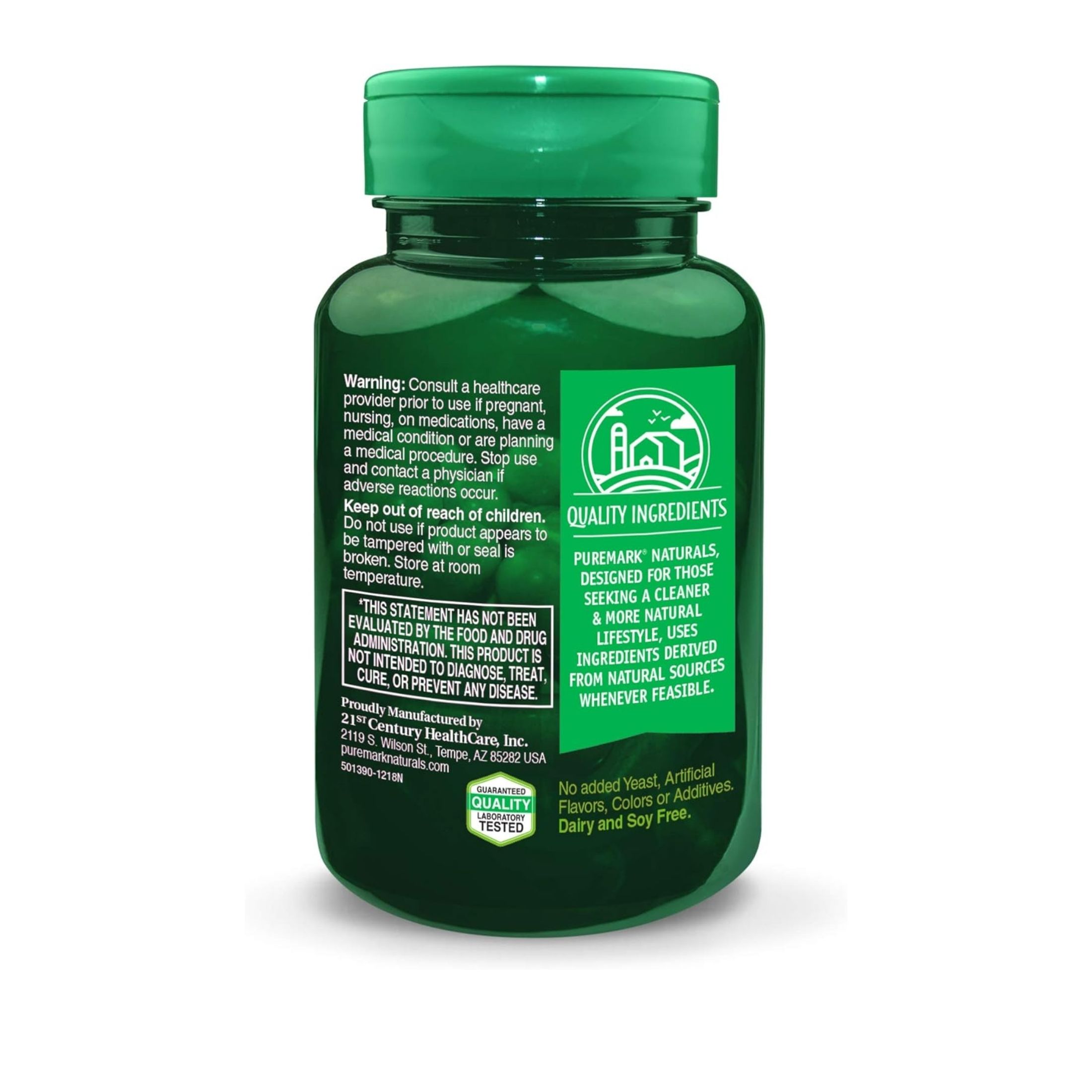 Puremark 21st Century Naturals Vitamin D 2000 Iu Vegetarian Capsules