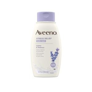 Aveeno Body Wash, Stress Relief, Lavender Scent 12 Fl Oz