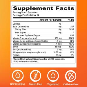Emergen-C Zero Sugar Immune Support Adult Gummies Fruit
