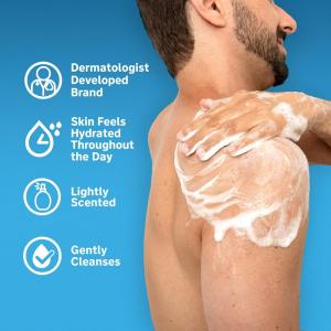 Lubriderm Body + Face Wash, Daily Moisture, Lightly Scented 16 Fl Oz