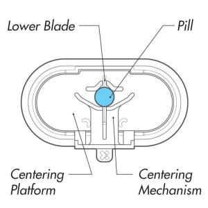 Equadose V2 Pill Cutter Double Stainless Steel Blades And A Centering Device Cuts Small And Large Tablets