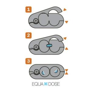 Equadose V1 Pill Cutter Quality Aluminum Blades For A Clean Split Cuts Small And Large Tablets