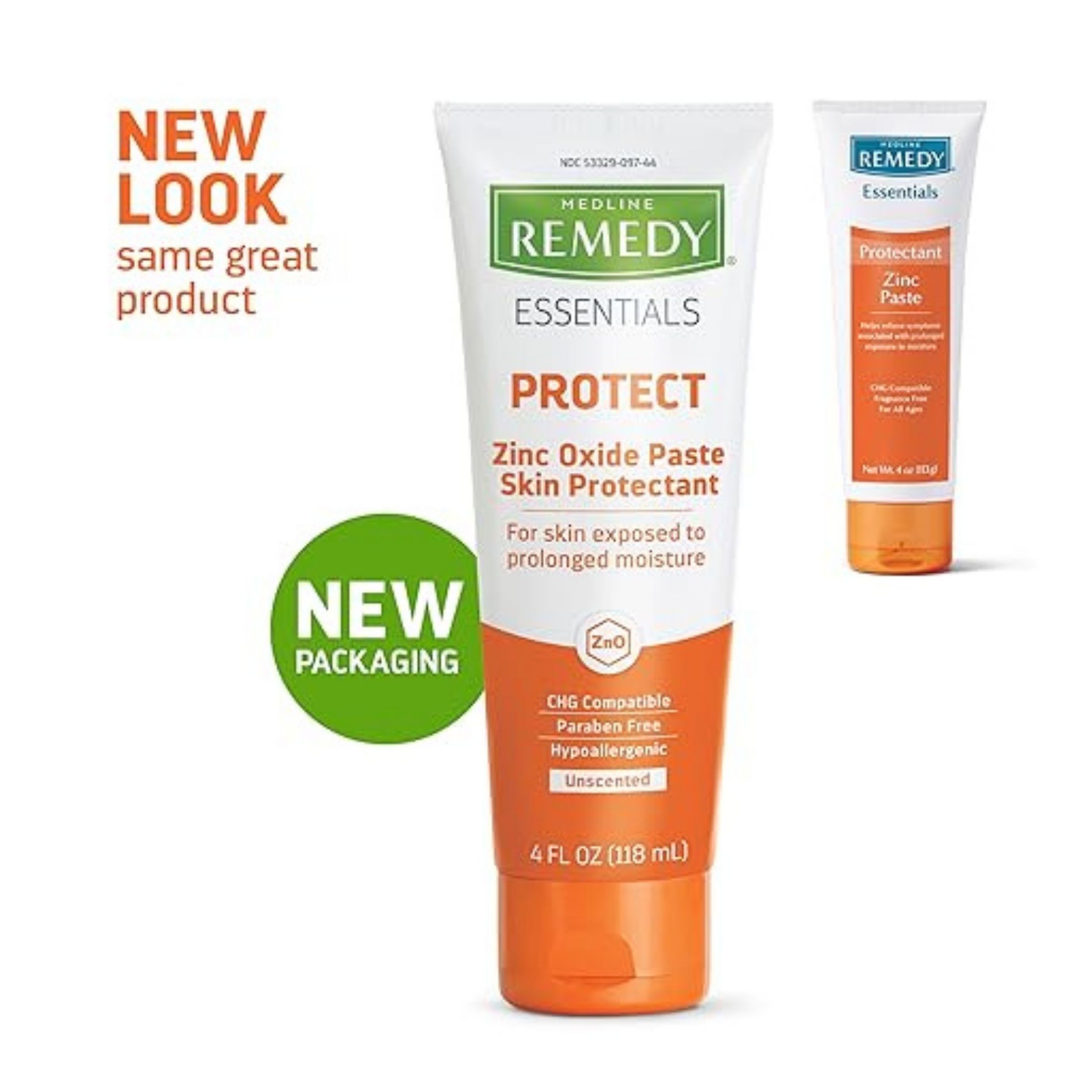 Medline Remedy Essentials Zinc Skin Protectant Paste, 4oz