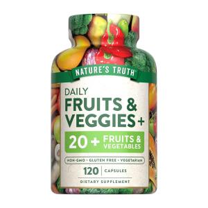 Nature's Truth Daily Fruit & Veggies +, 60 Vegetarian Capsules