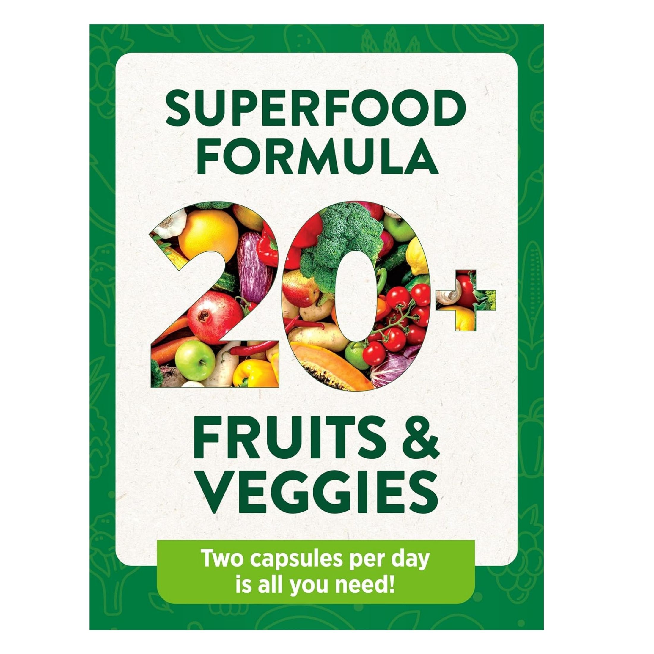 Nature's Truth Daily Fruit & Veggies +, 60 Vegetarian Capsules