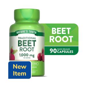 Nature's Truth Beet Root, 500 Mg, 90 Quick Release Capsules