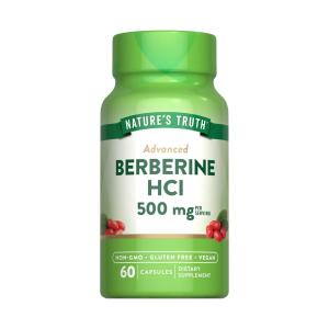 Nature's Truth Berberine H Cl, Advanced, 500 Mg, Capsules