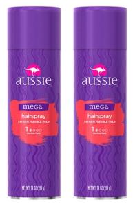 Aussie Flexible Hold Mega Hairspray 14 Oz. Aerosol Can