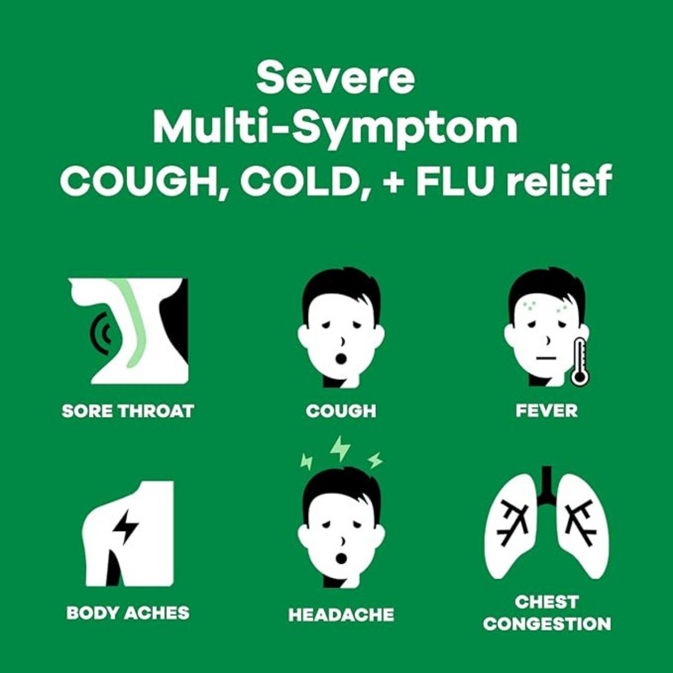 Robitussin Syrup Cough Cold + Flu, Maximum Strength, Adult, Multi Symptom, Severe 8 Fl Oz