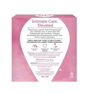 Summer's Eve Simply Sensitive Daily Feminine Wipes, Removes Odor, P H Balanced