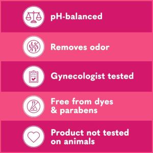 Summer's Eve Sheer Floral Daily Feminine Wipes, Removes Odor, pH Balanced