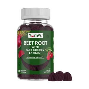 Yum-V s VS: Beet Root Tart Cherry Extract Gummies 500 Mg