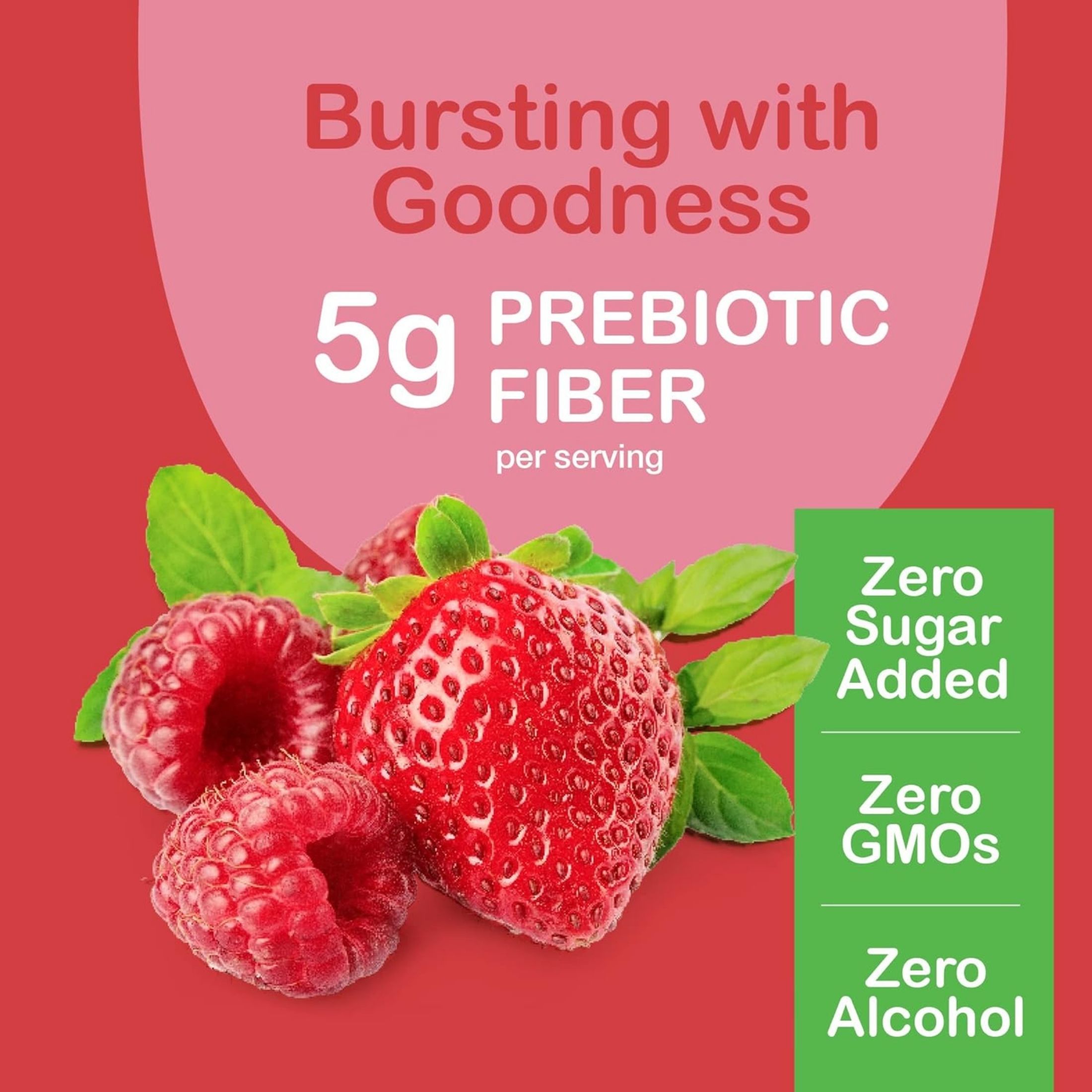 Yum-v's Prebiotic Fiber Gummies For Adults & Kids - 5g Digestive Aid Gummy