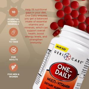 Geri-Care One-Daily Multi-Vitamin With Minerals