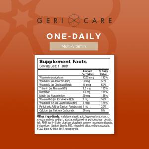 Geri-Care One-Daily Multi-Vitamin With Minerals
