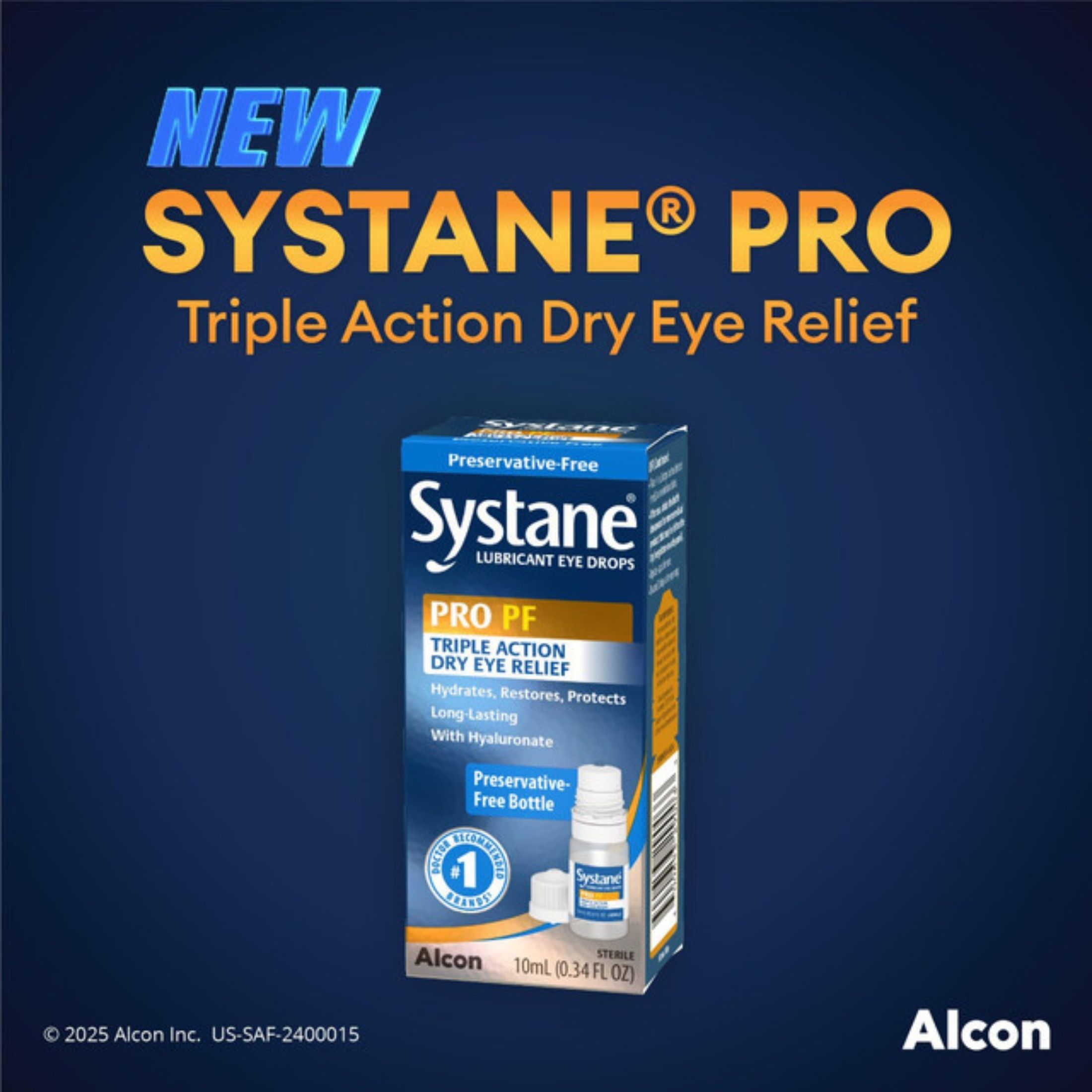 Systane Pro MDPF Eye Drops - 0.34 Fl Oz