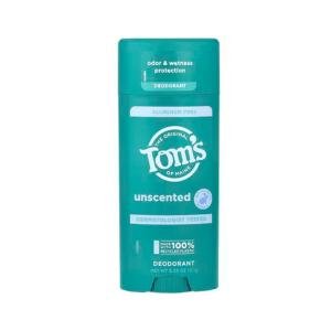 Tom's of Maine Deodorant, Unscented, Aluminum Free - 3.25 Ounce