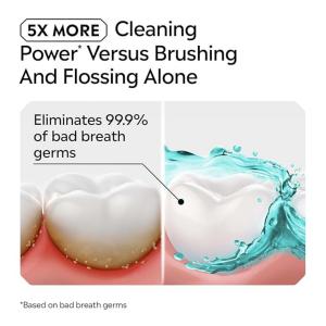 Listerine Antiseptic Mouthwash For Bad Breath - Cool Mint, 3.2 Fl Oz