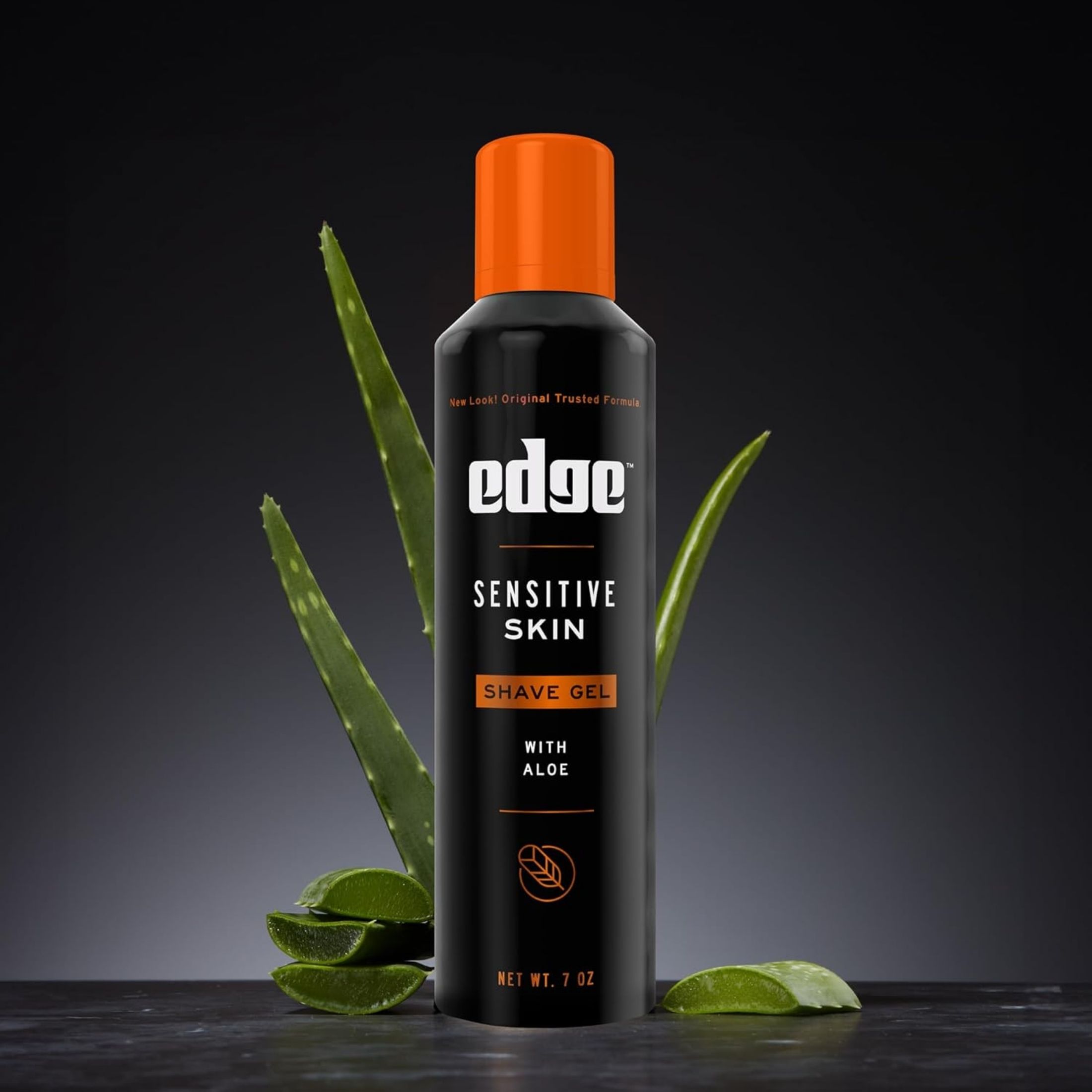 Edge Sensitive Skin Shave Gel For Men With Aloe, 2.75 Oz