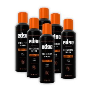 Edge Sensitive Skin Shave Gel For Men With Aloe, 2.75 Oz