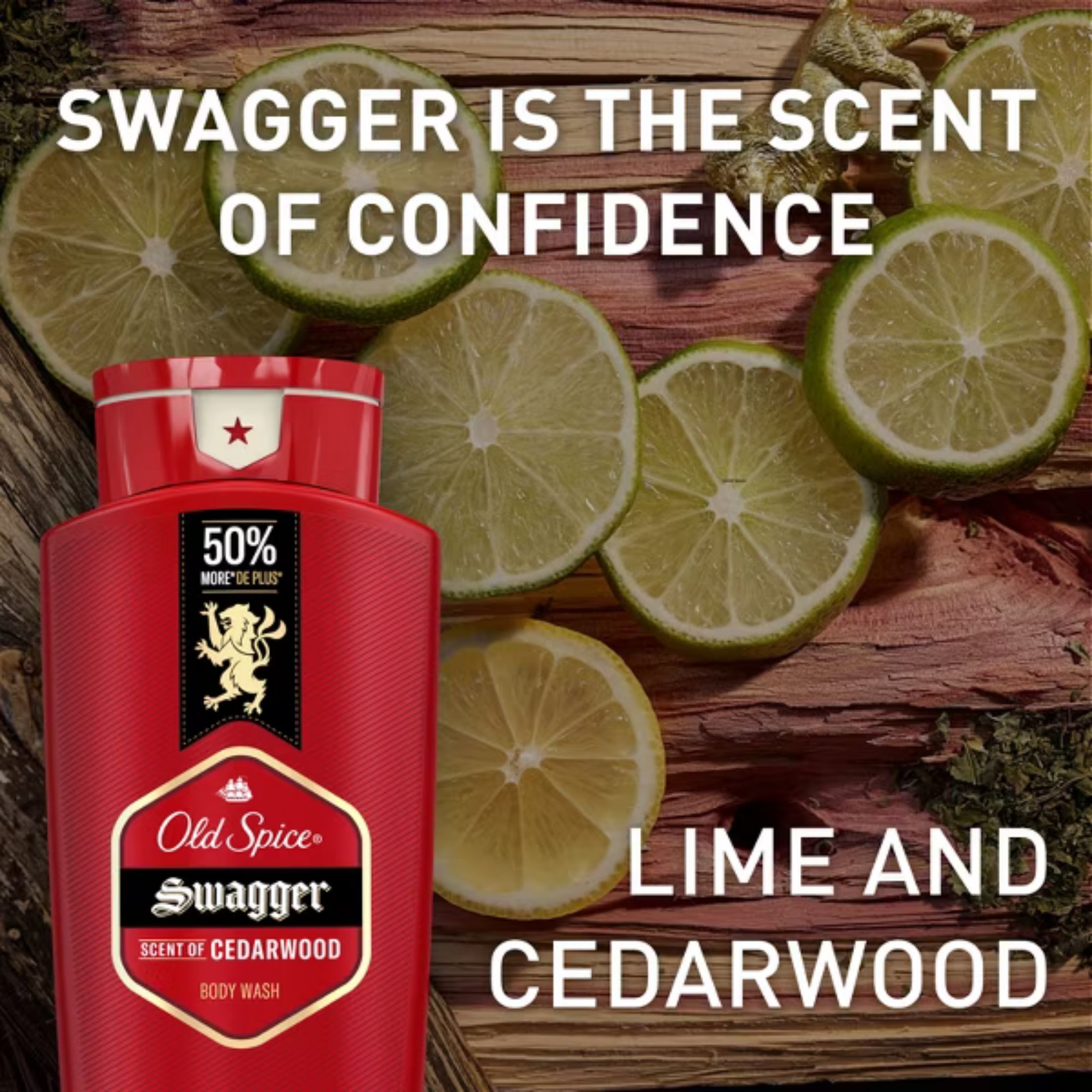 Old Spice Men's Body Wash, Swagger Scent Of Confidence, 89 Ml (3 Fl Oz) Travel Size