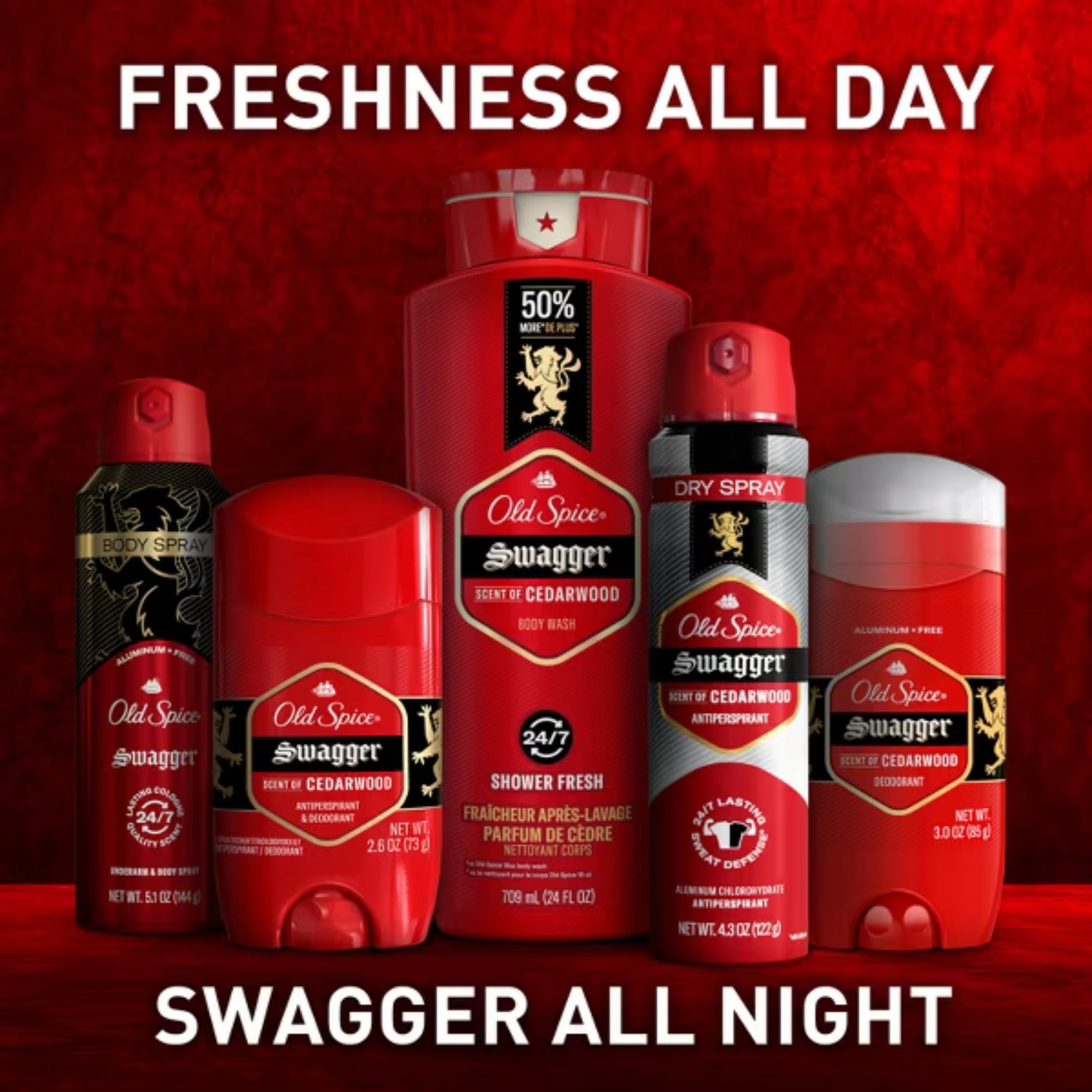 Old Spice Men's Body Wash, Swagger Scent Of Confidence, 89 Ml (3 Fl Oz) Travel Size