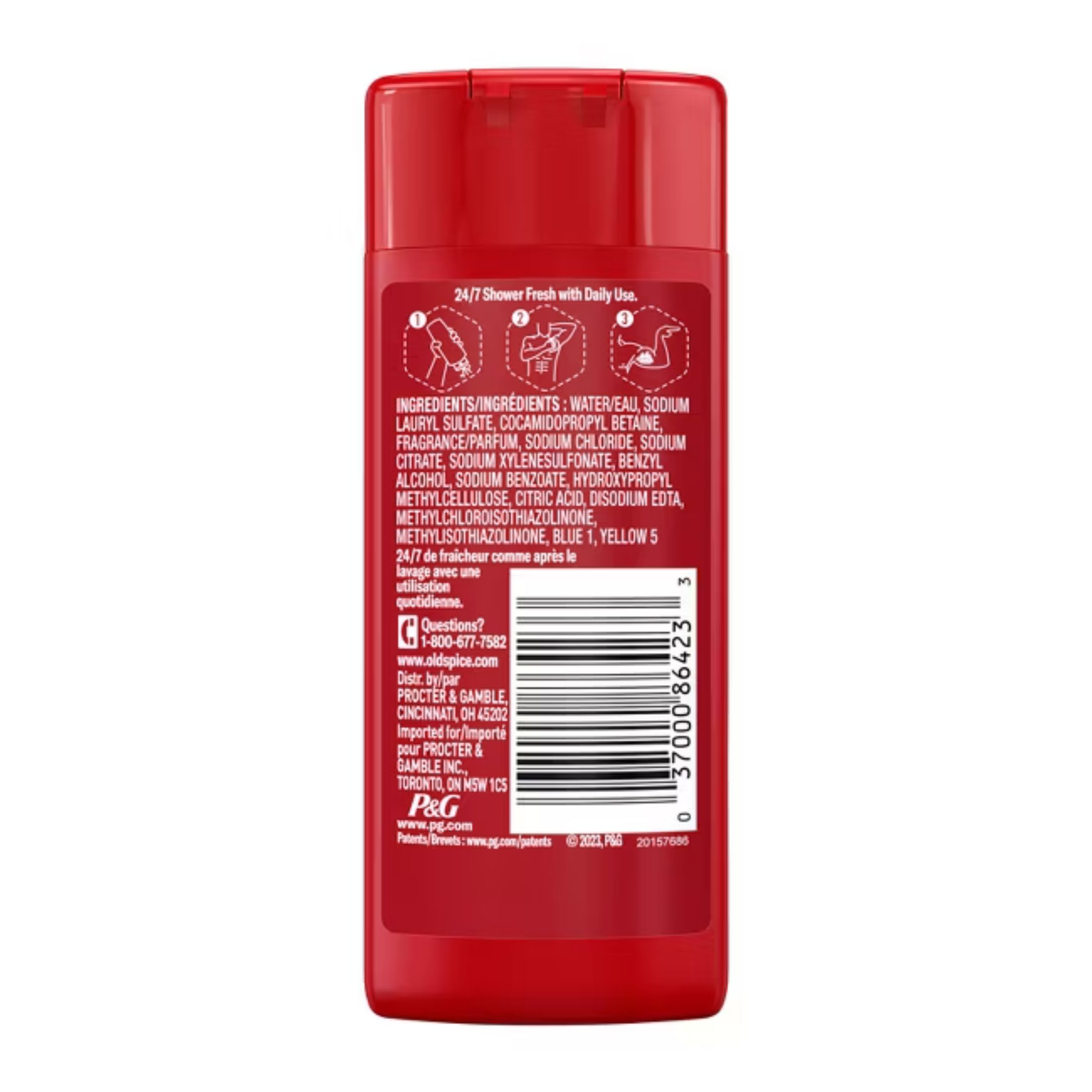 Old Spice Men's Body Wash, Swagger Scent Of Confidence, 89 Ml (3 Fl Oz) Travel Size