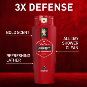 Old Spice Men's Body Wash, Swagger Scent Of Confidence, 89 Ml (3 Fl Oz) Travel Size