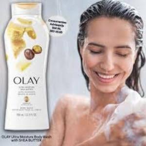 Olay Body Wash, Shea Butter, Ultra Moisture 3 Fl Oz