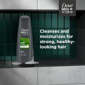 Dove Men+Care Shampoo + Conditioner, 2 In 1, Fresh + Clean 3 Fl Oz