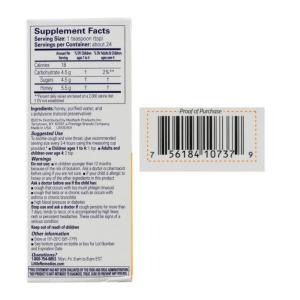 Little Remedies Honey Cough Syrup, 100% Natural 4.00 Fl Oz