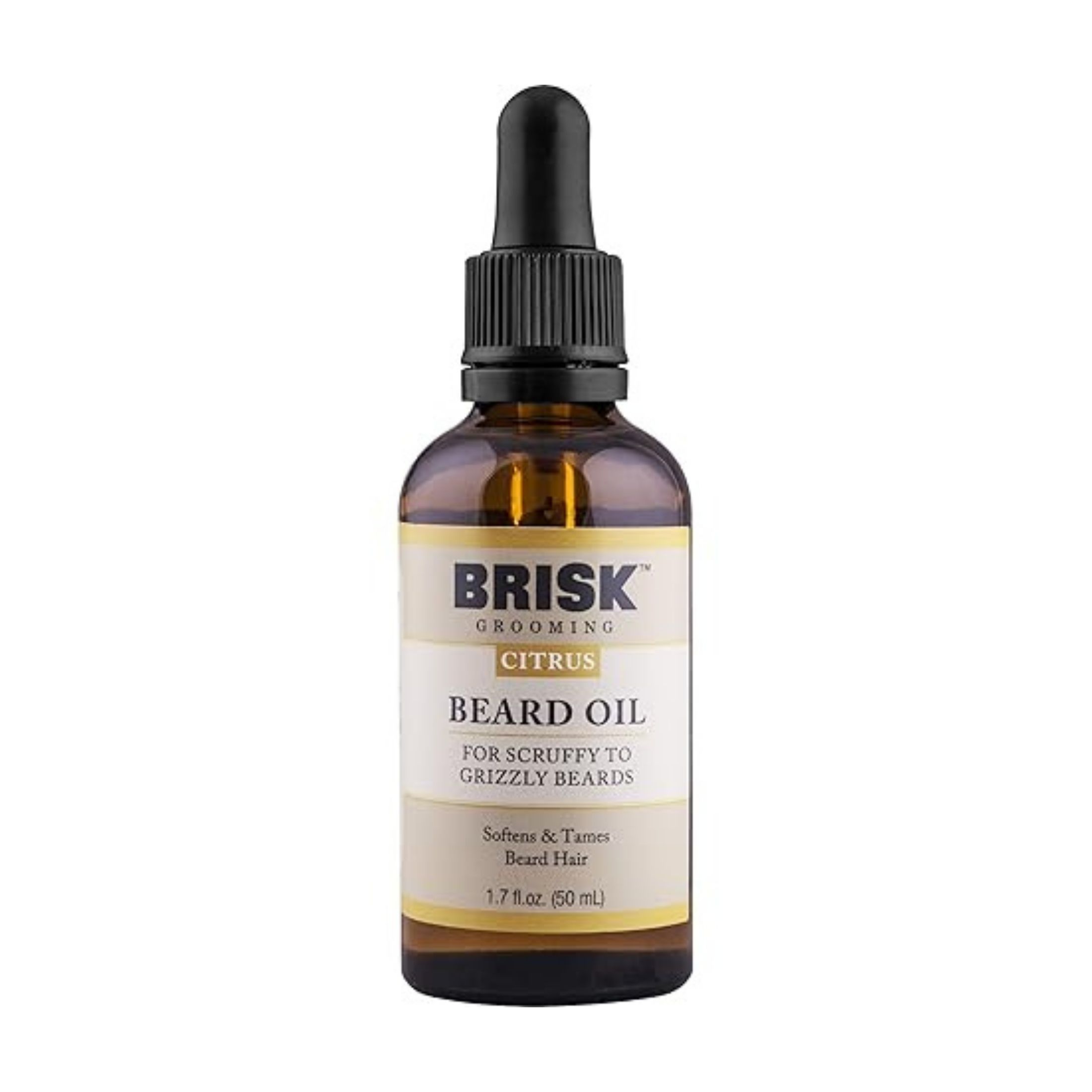 Brisk Grooming Beard Oil Citrus 1.7 Oz