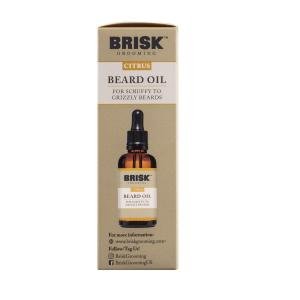 Brisk Grooming Beard Oil Citrus 1.7 Oz