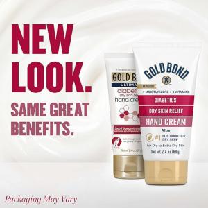 Gold Bond Ultimate Diabetics Dry Skin Relief Hand Cream, 2.4 Oz